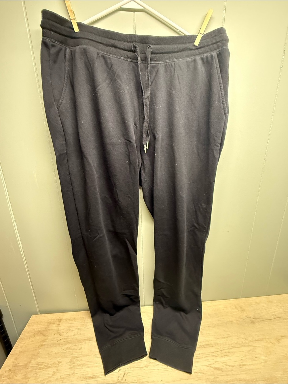 Old Navy Black Women's Drawstring Track Joggers